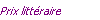 Prix litt�raire