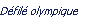 D�fil� olympique